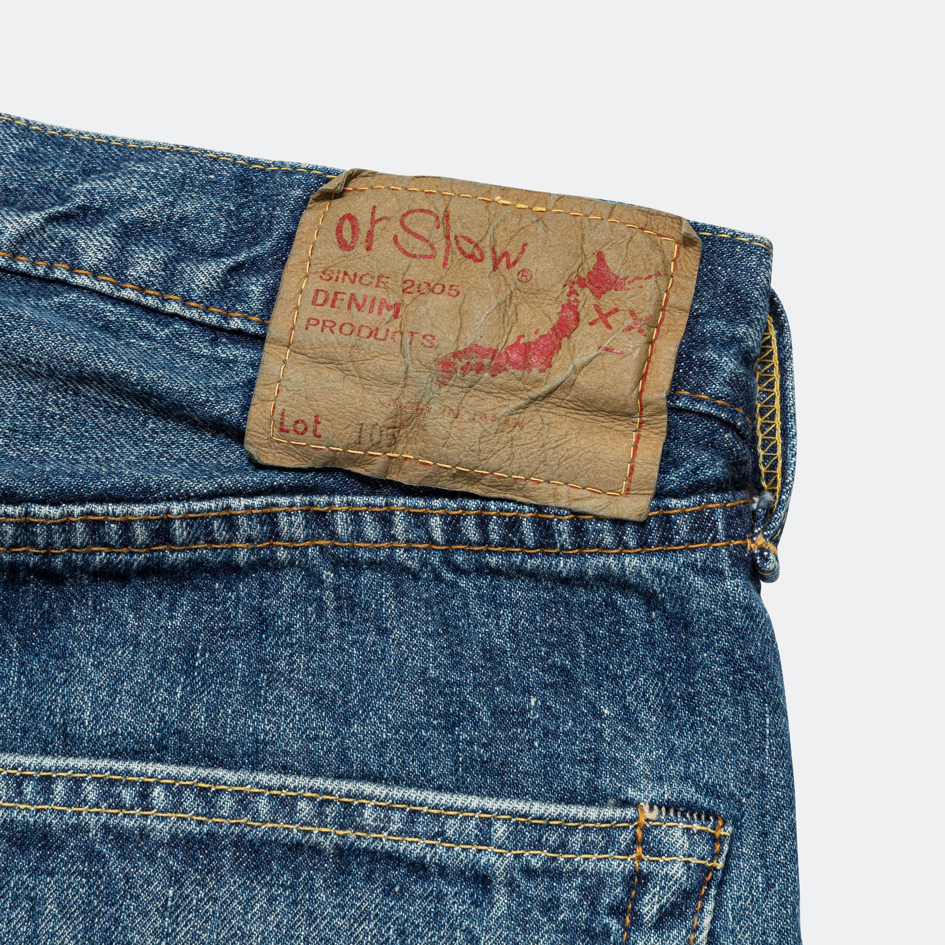 105 Standard Selvedge Denim - 2 Year Wash