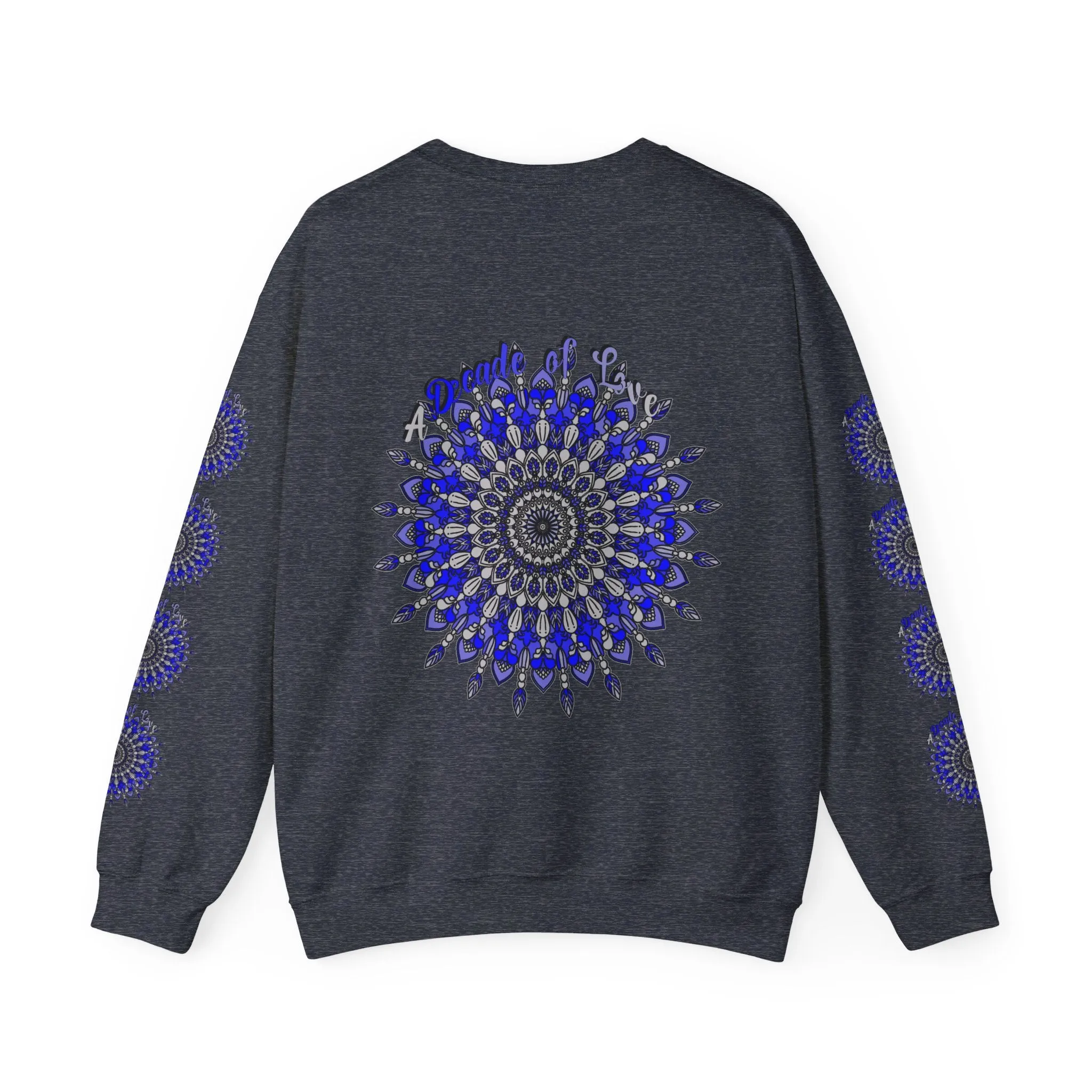 10th Anniversary Mandala Design Unisex Sweatshirt