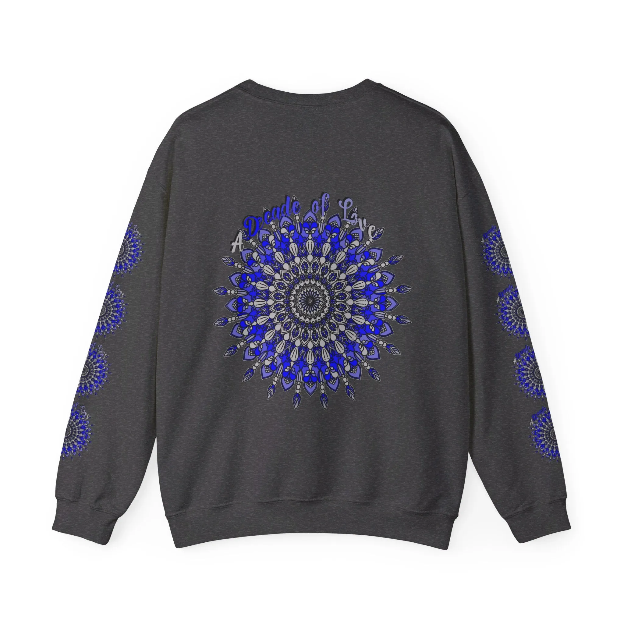 10th Anniversary Mandala Design Unisex Sweatshirt