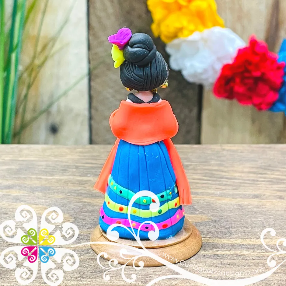 27- Tabasco Little Doll Figurine - Fondant Doll