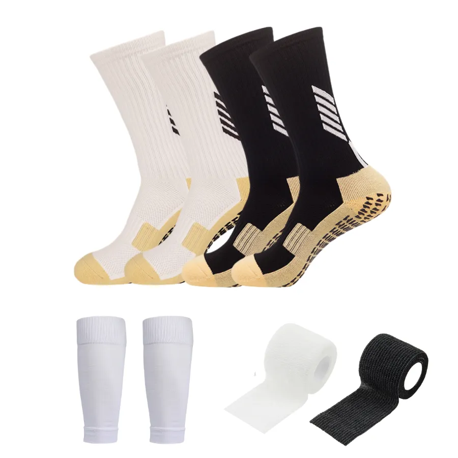 3 Pack Men's Football Grip Socks