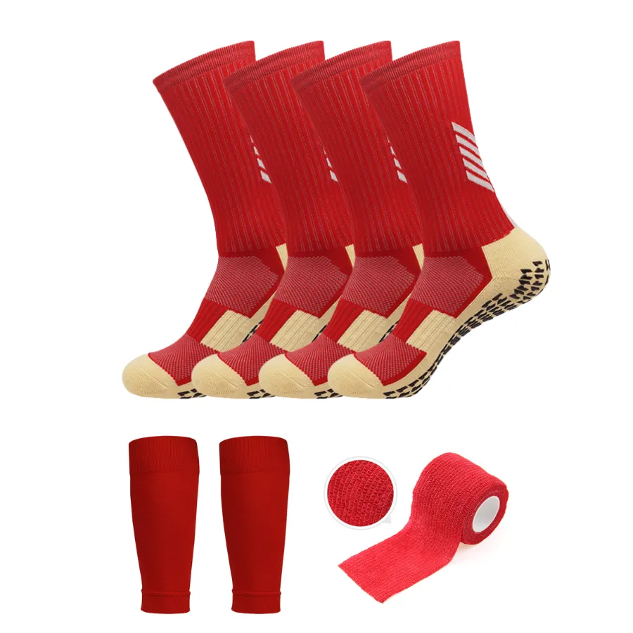 3 Pack Men's Football Grip Socks