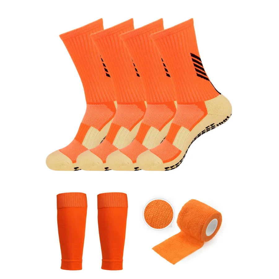 3 Pack Men's Football Grip Socks