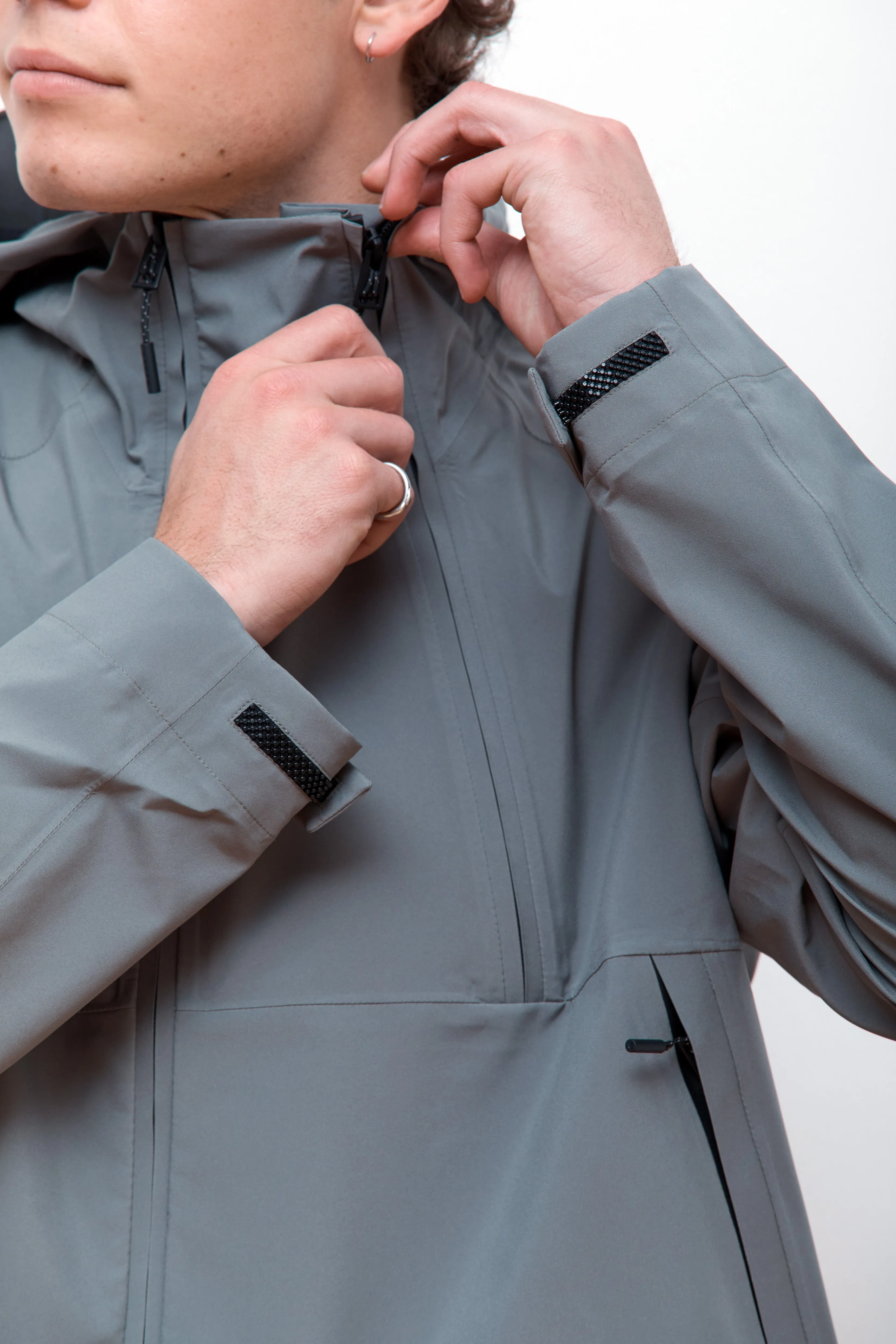 3L Waterproof Shell Jacket Pewter