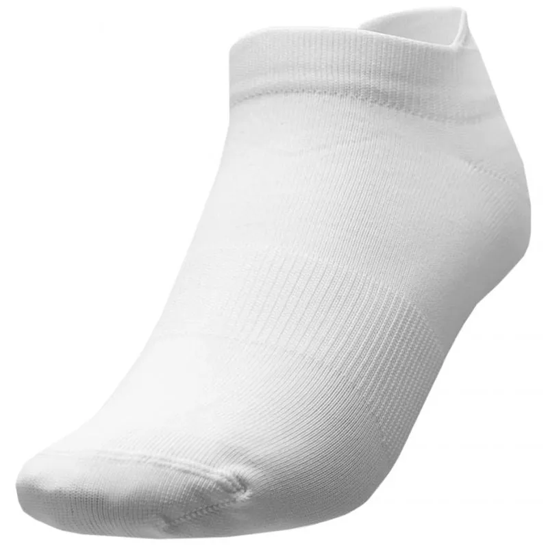 4F Womens Everyday Socks - White/Pink