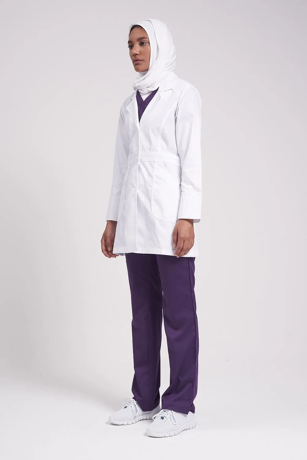 Adar Universal 32" Women's Perfection Labcoat 811 - White