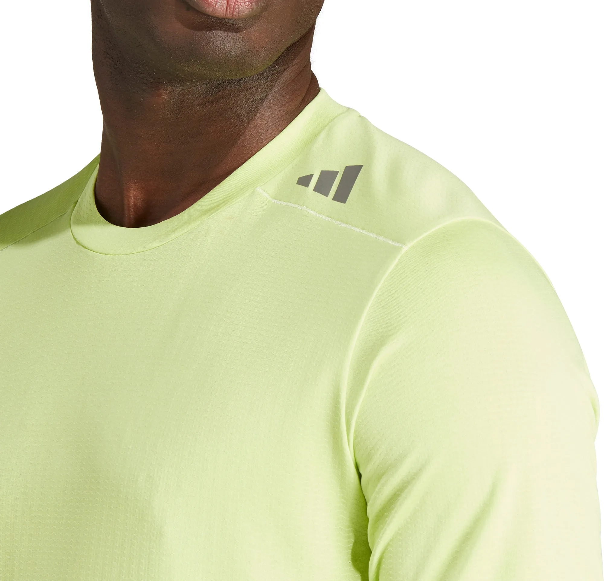 adidas Designed 4 Training Short Sleeve Mens Training Top - Green