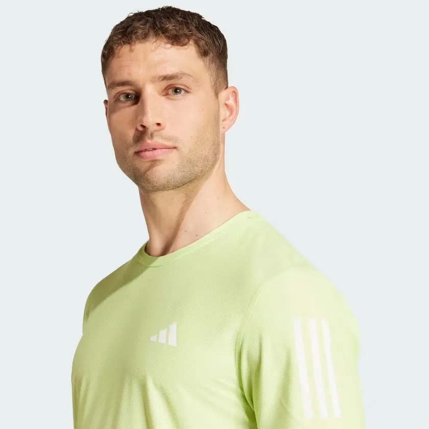 Adidas Own The Run Tee | Pulse Lime