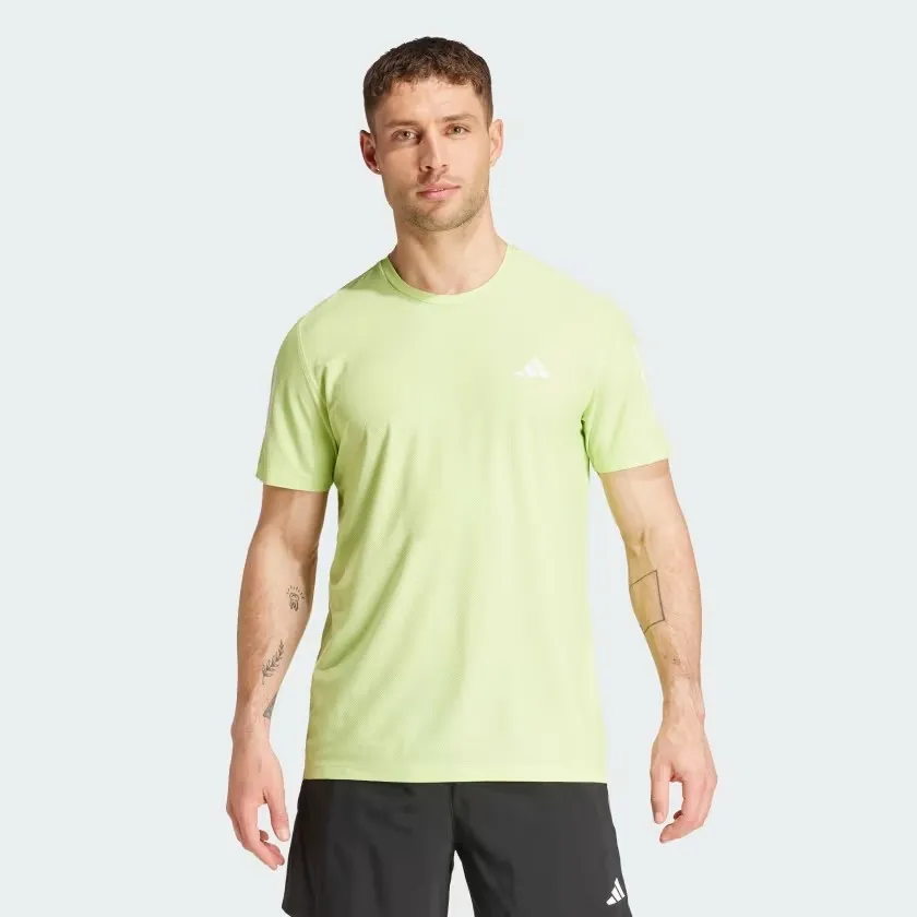 Adidas Own The Run Tee | Pulse Lime