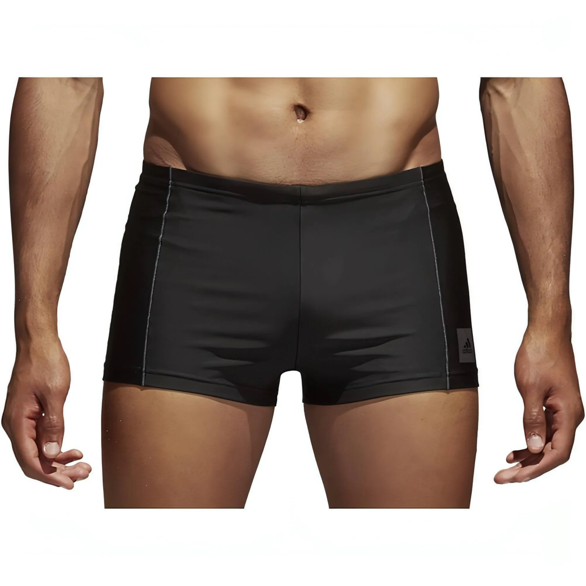 adidas Solid Swim Junior Boxer - Black