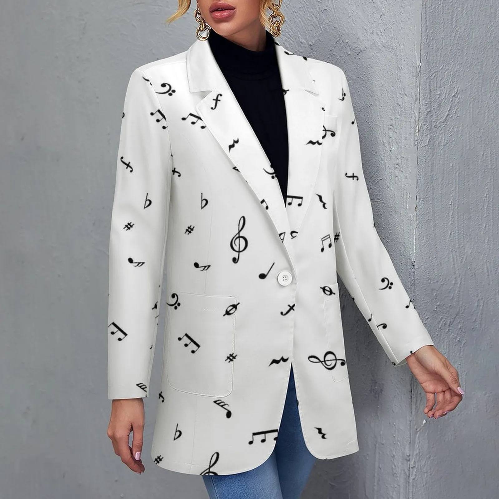 All Over Print Women&#039;s Blazer Women's casual suit