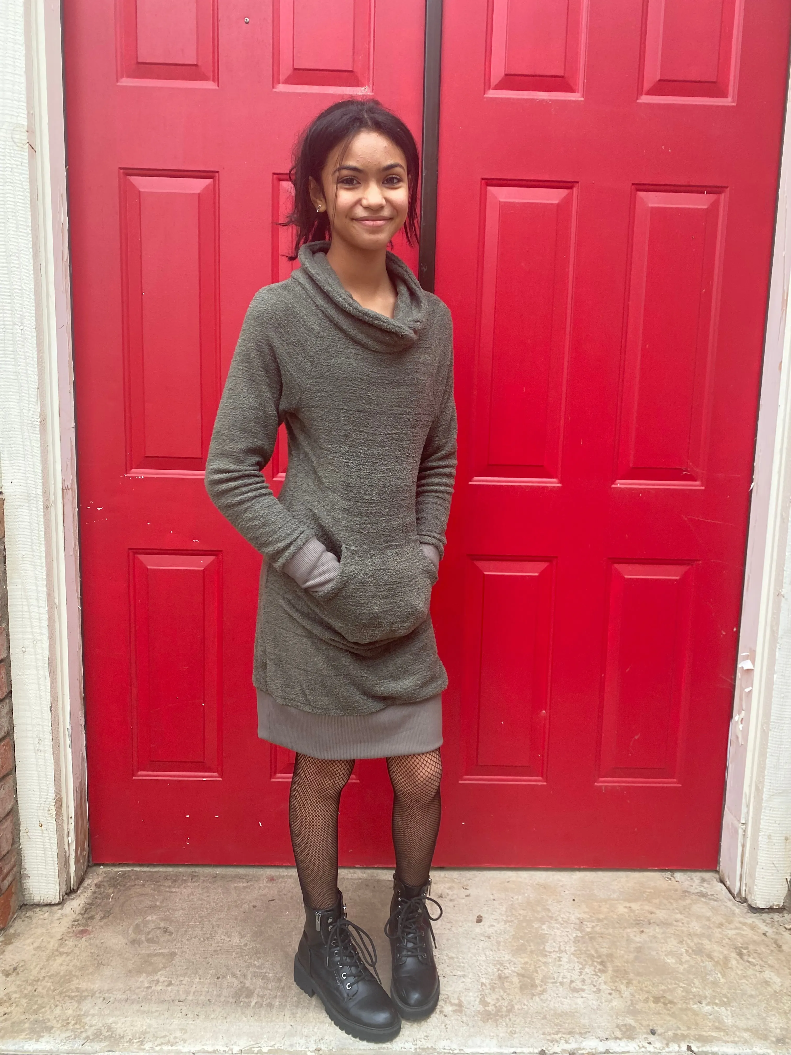 Alta Sweatshirt Dress PDF Pattern Sizes B - M