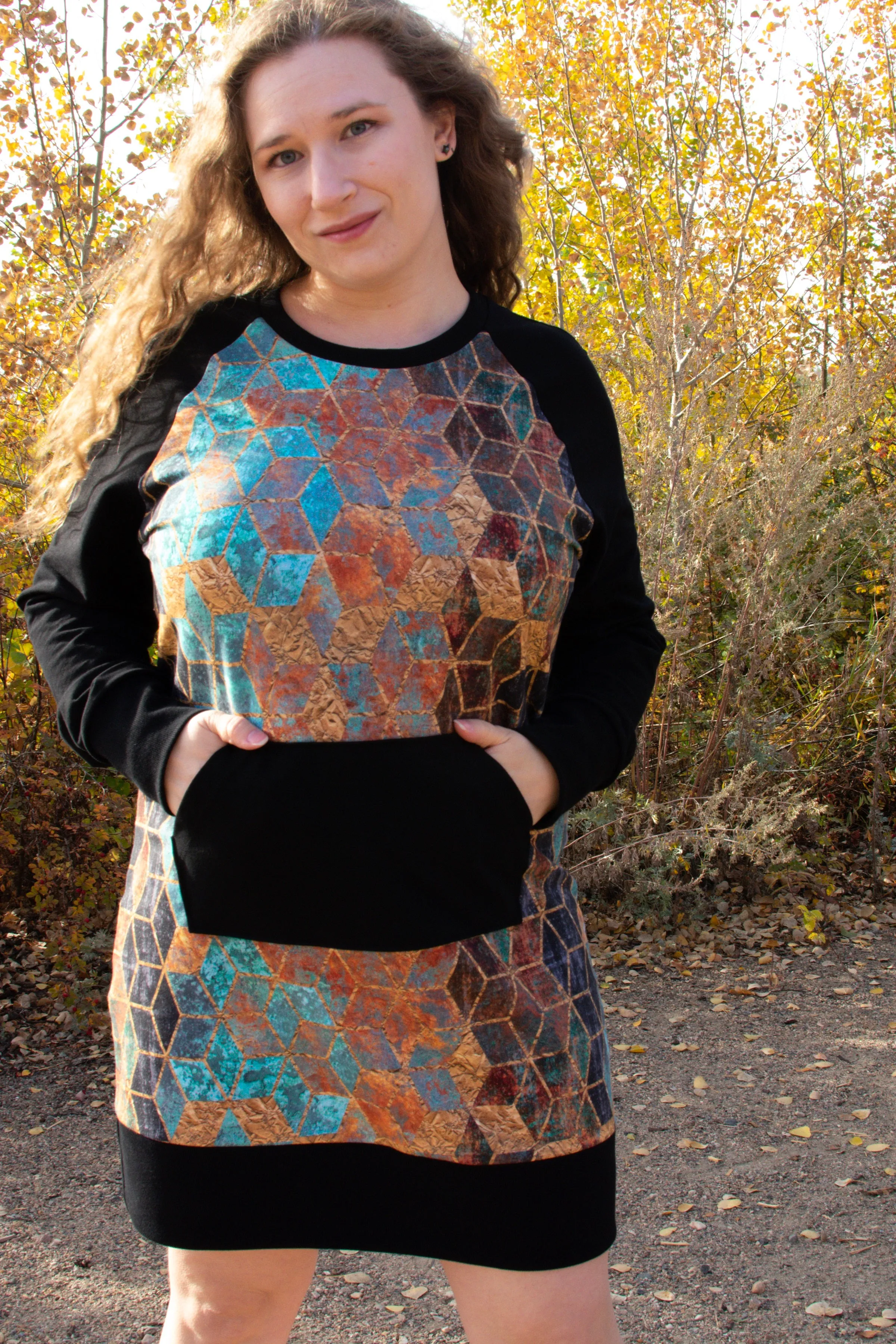 Alta Sweatshirt Dress PDF Pattern Sizes B - M