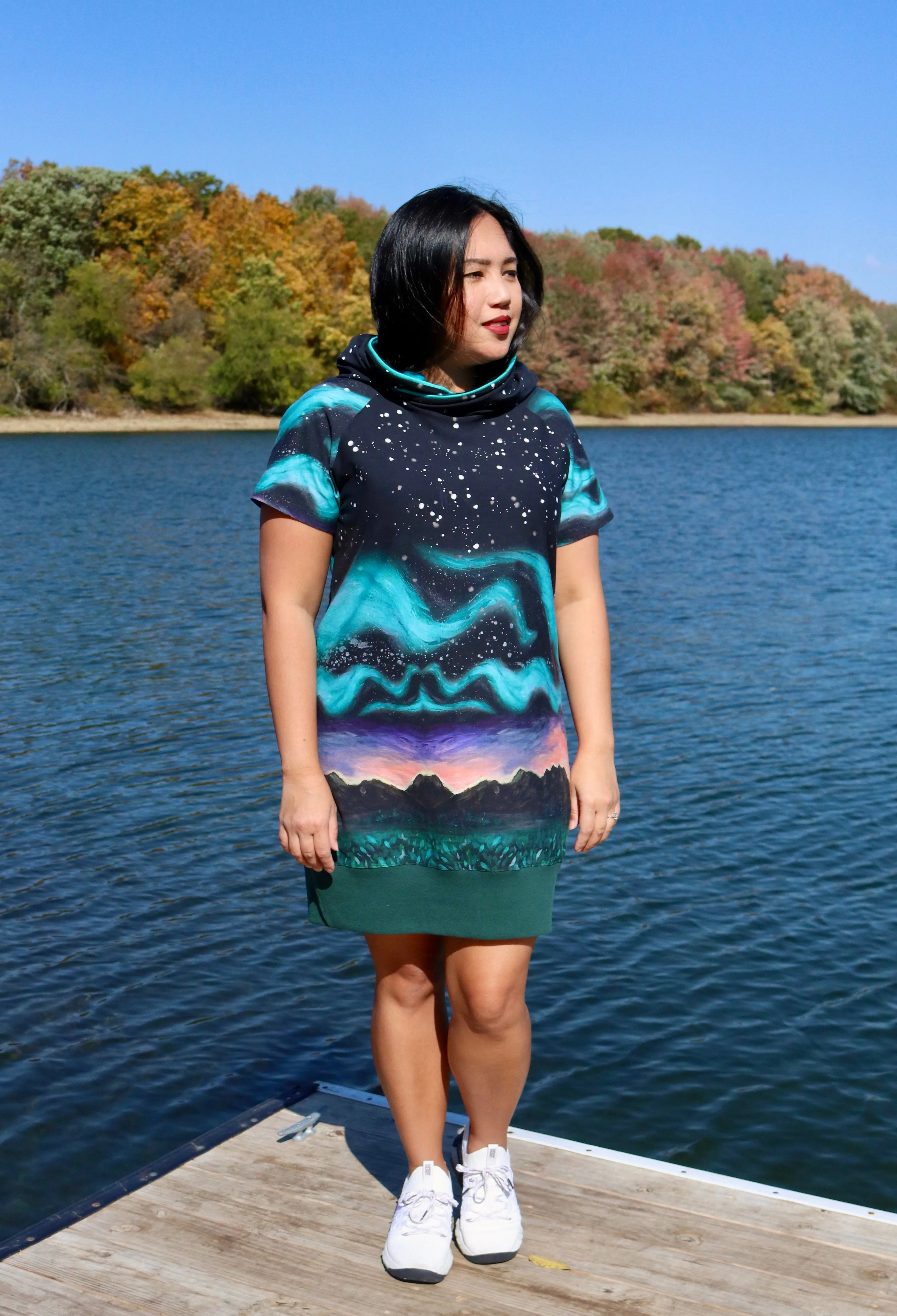 Alta Sweatshirt Dress PDF Pattern Sizes B - M