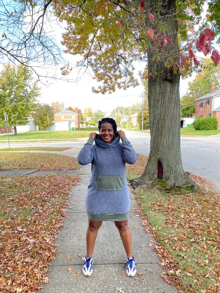 Alta Sweatshirt Dress PDF Pattern Sizes B - M