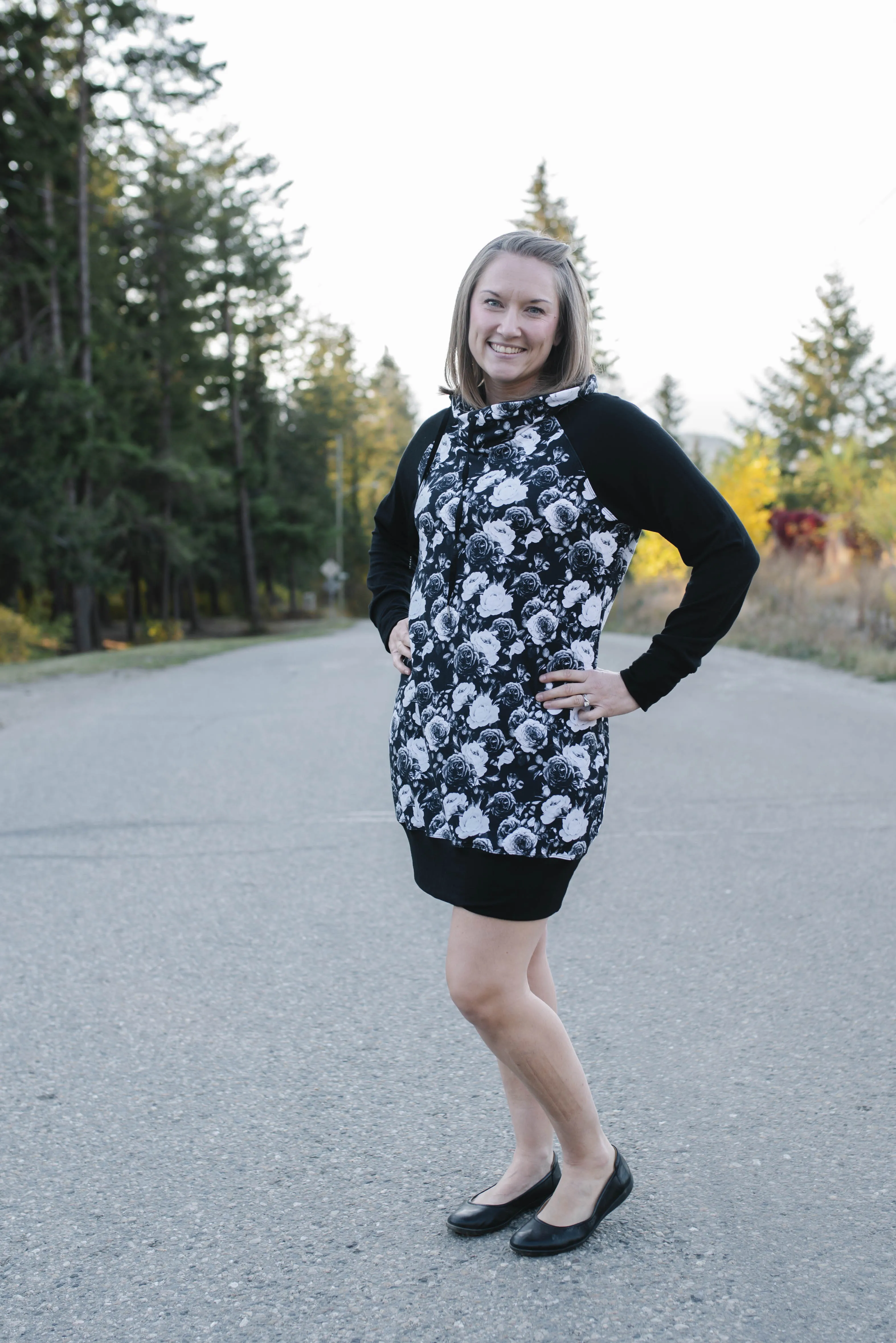 Alta Sweatshirt Dress PDF Pattern Sizes B - M