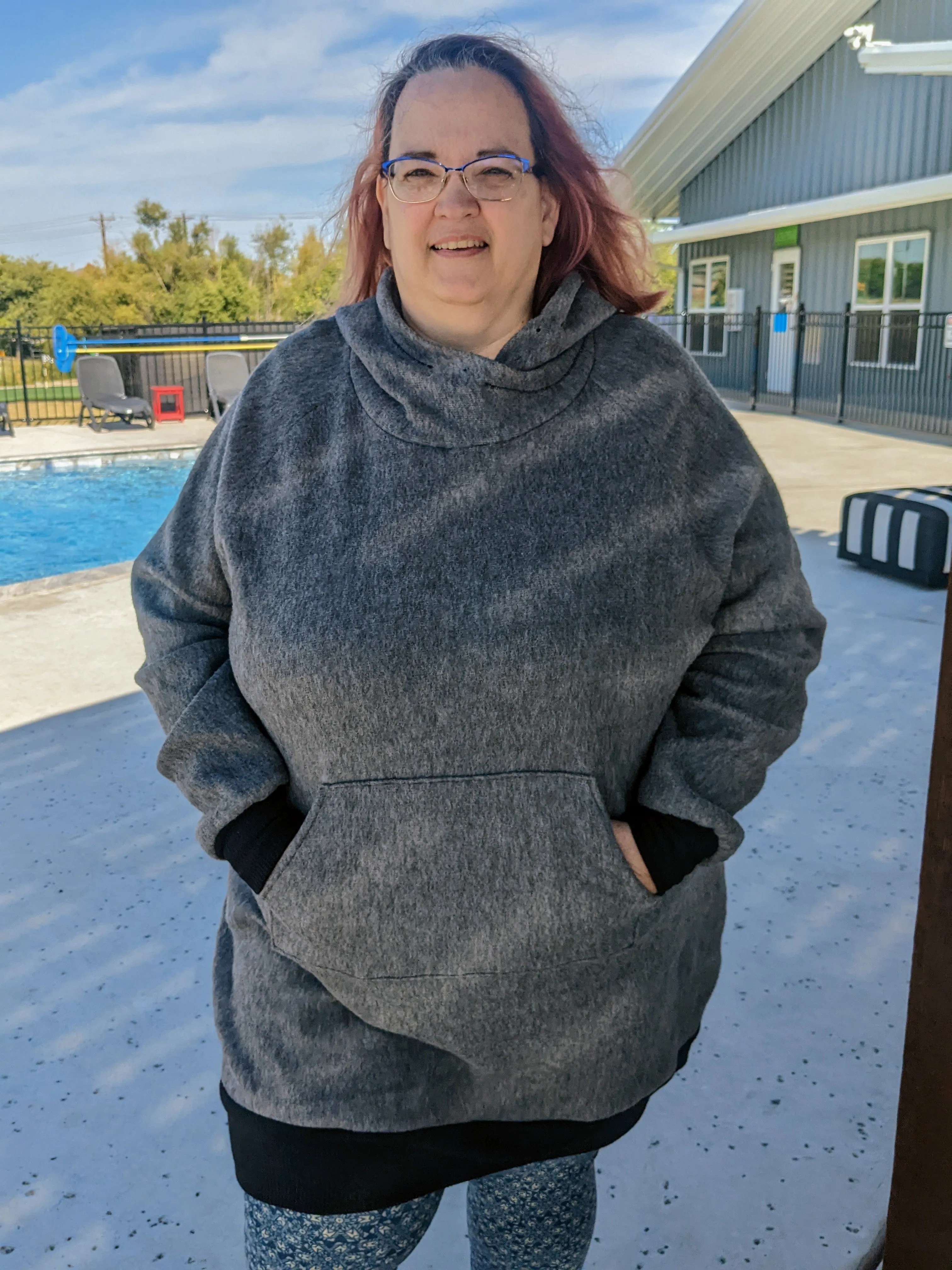 Alta Sweatshirt Dress PDF Pattern Sizes B - M