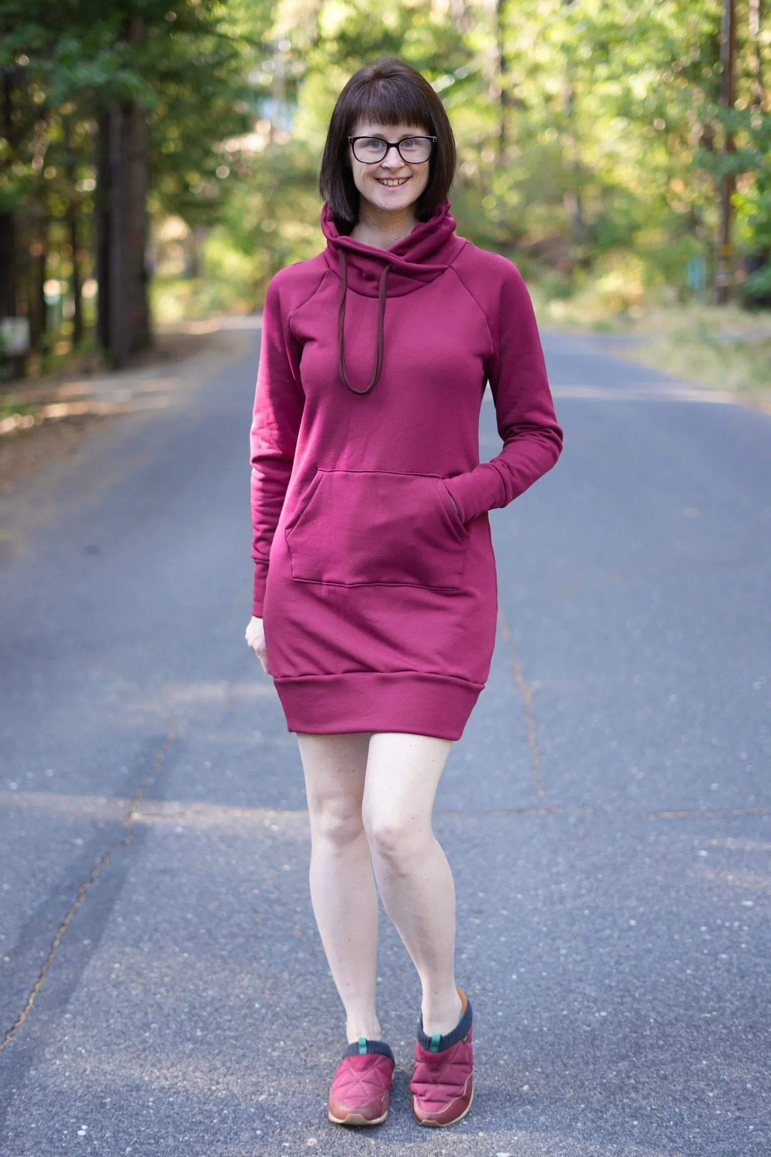 Alta Sweatshirt Dress PDF Pattern Sizes B - M