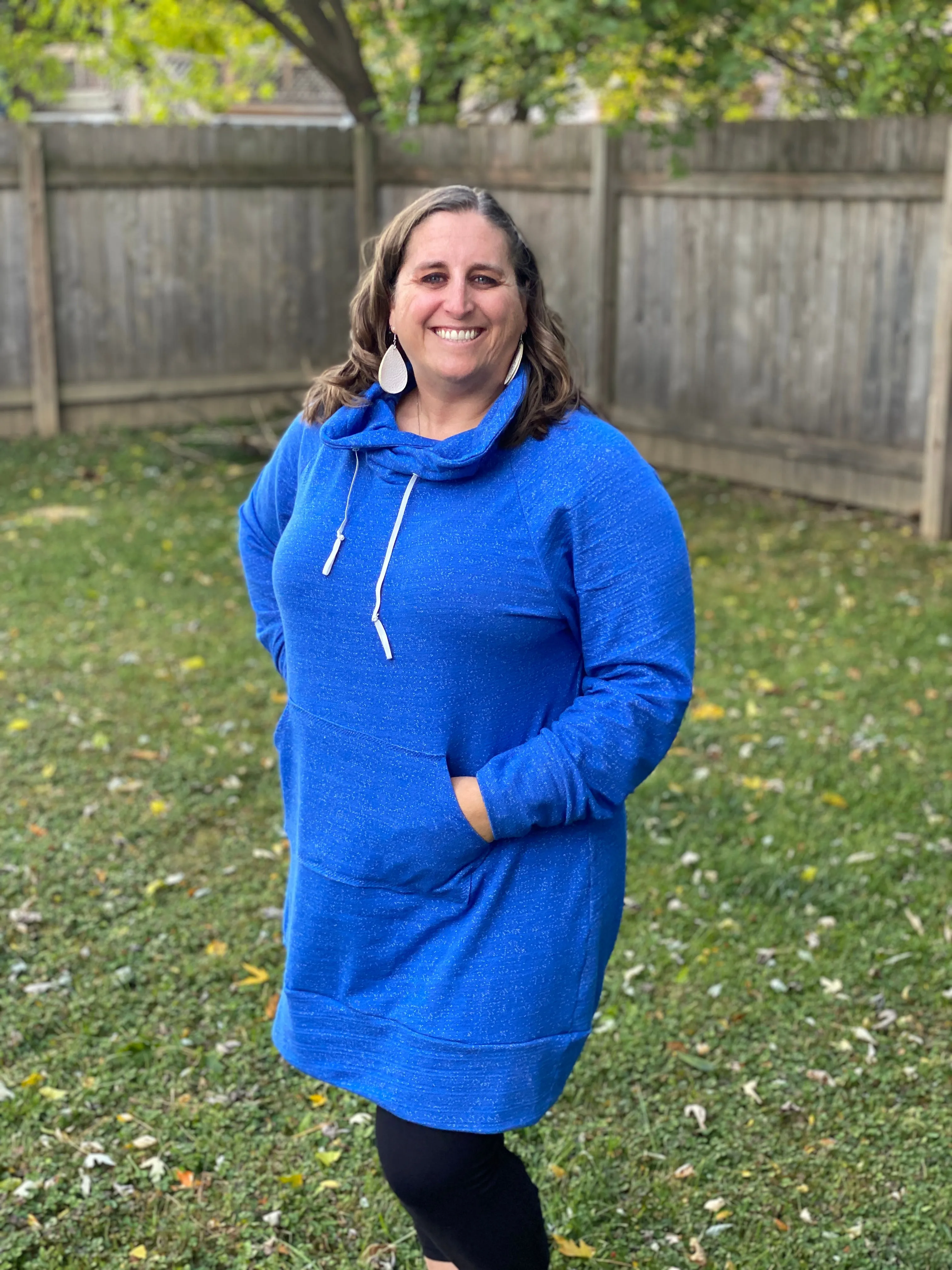 Alta Sweatshirt Dress PDF Pattern Sizes B - M