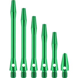 Aluminum Dart Shaft Green