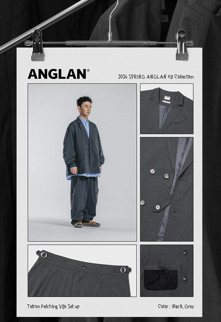 Anglan Tetron Fetching Vijo Trouser - Grey