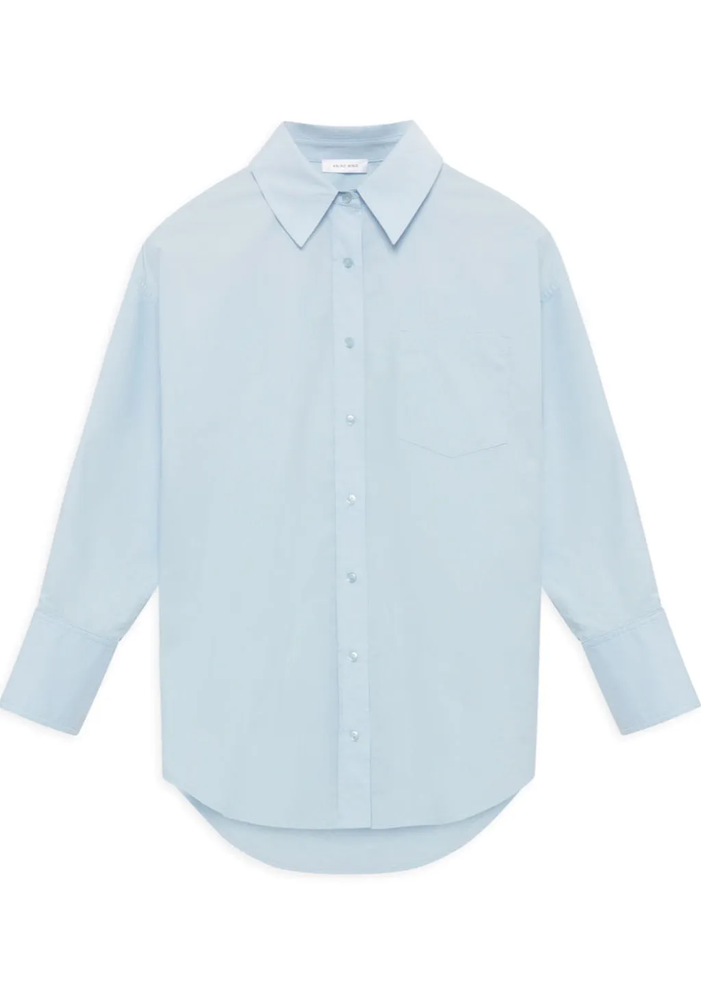 Anine Bing Mika Shirt in Blue