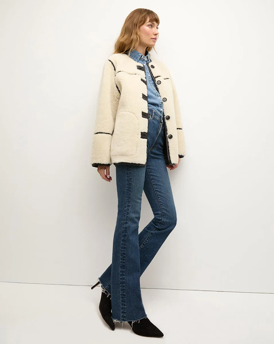 Anya Reversible Shearling Coat