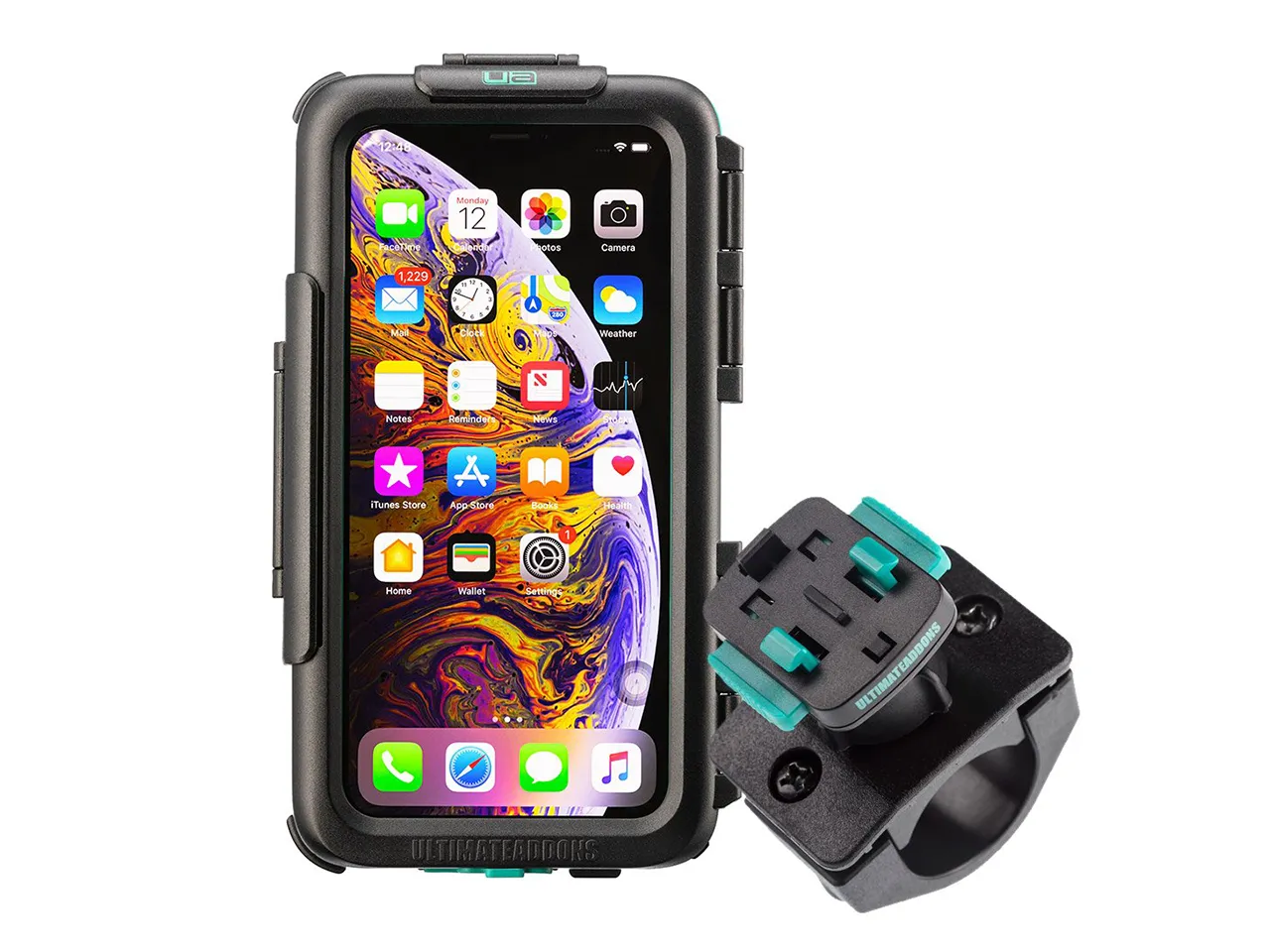 Apple iPhone 12 Pro Max Bike Mount Tough Phone Case for Cycling and Mountain Biking