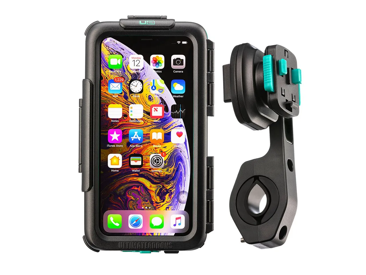 Apple iPhone 12 Pro Max Bike Mount Tough Phone Case for Cycling and Mountain Biking