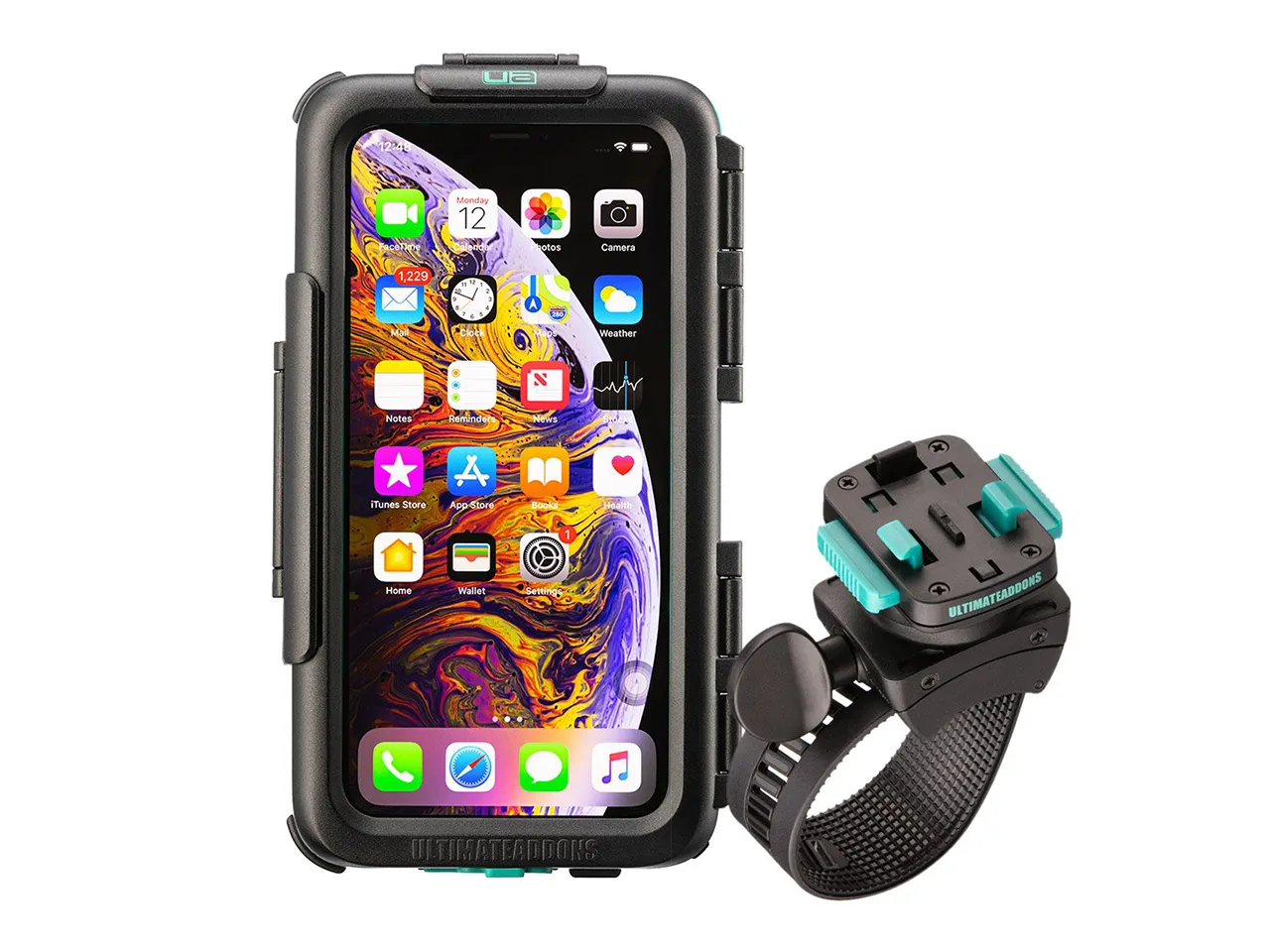 Apple iPhone 12 Pro Max Bike Mount Tough Phone Case for Cycling and Mountain Biking