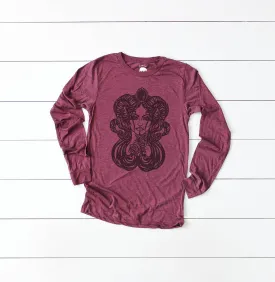 Aries Zodiac & Astrology Adult Long Sleeve Shirts