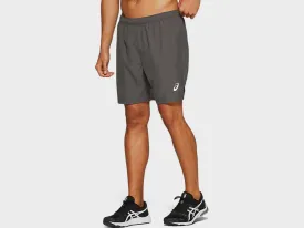 Asics Runningworks Silver Mens 7in Shorts