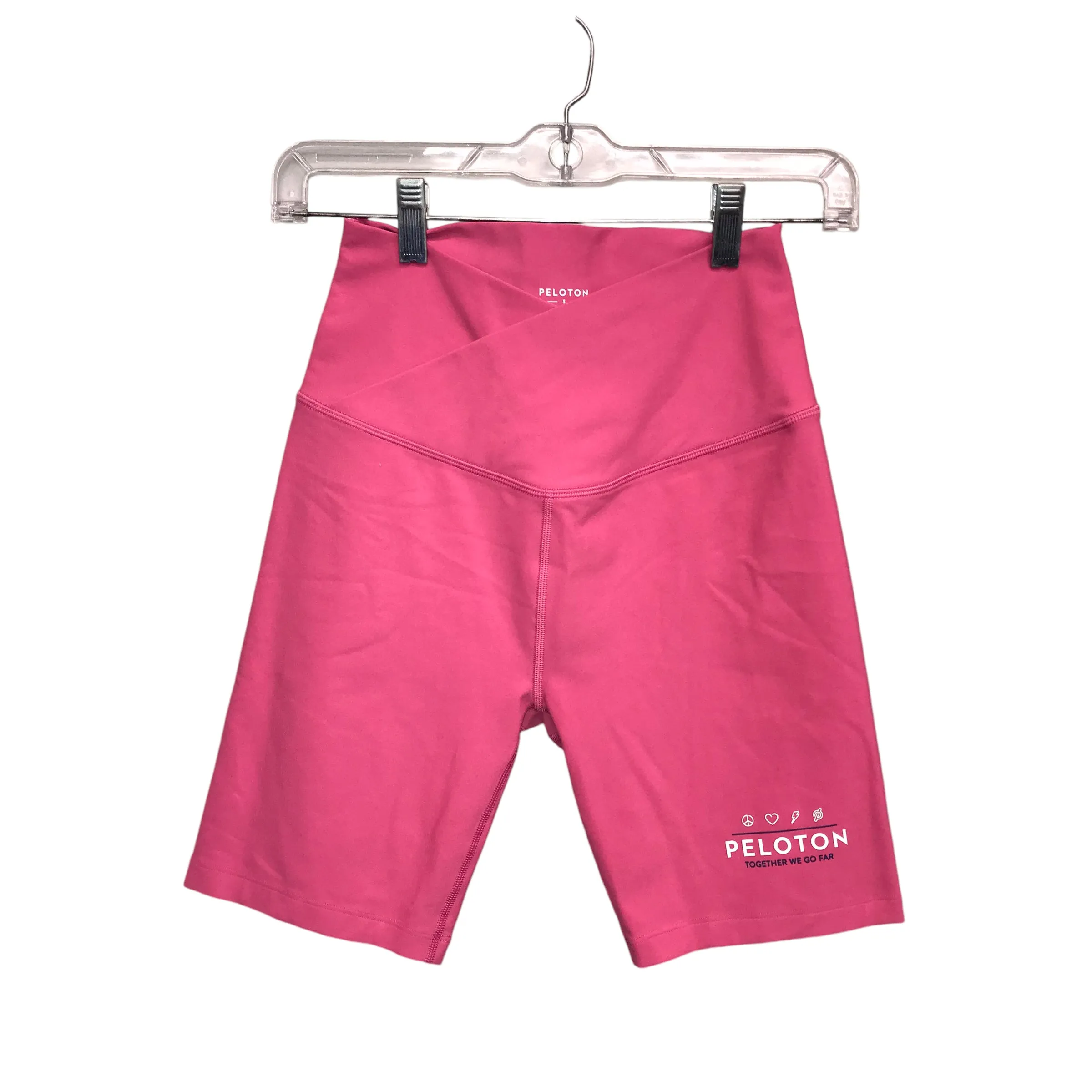 Athletic Shorts By Peloton In Pink, Size:S