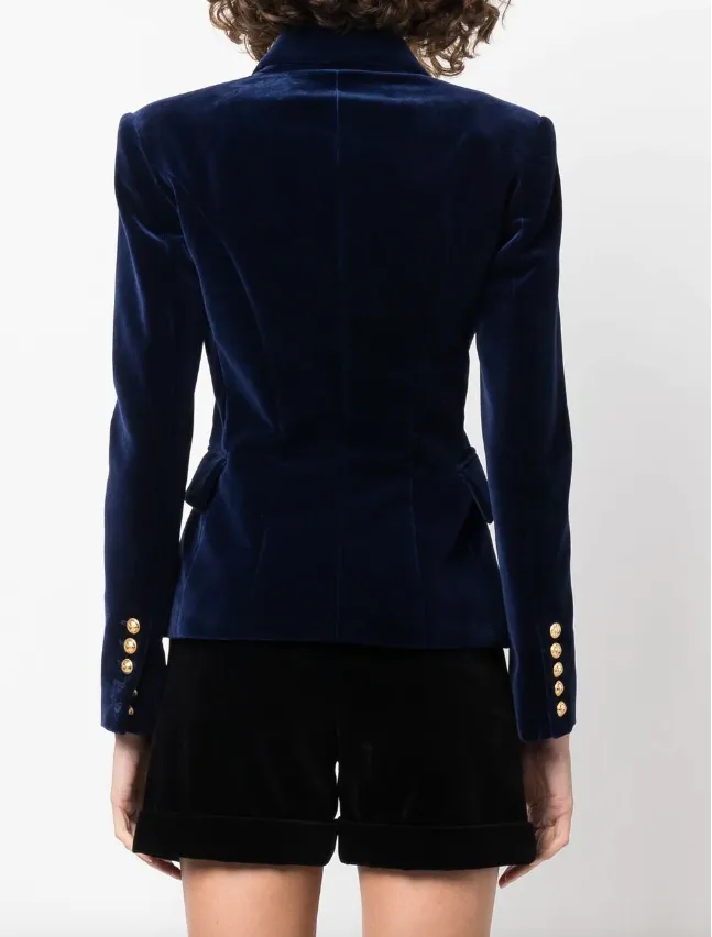 Balmain tailored velvet blazer