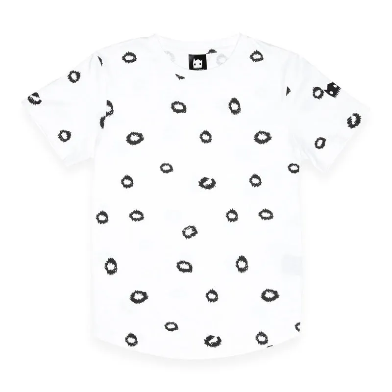 Band of Boys - Tee Leopard Spots - White