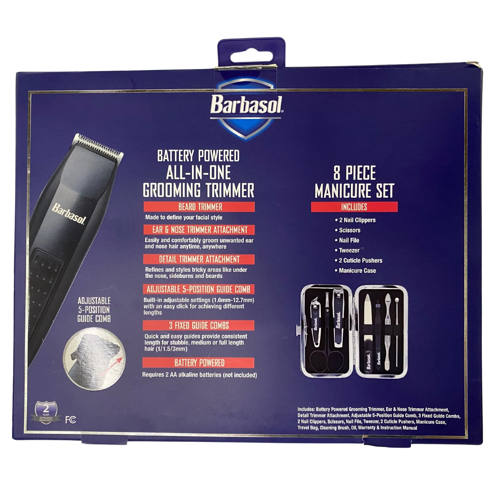 Barbasol & Every Man Jack Mix Includes Body Gift Set , Grooming & Trimming Set (35 Pcs lot)