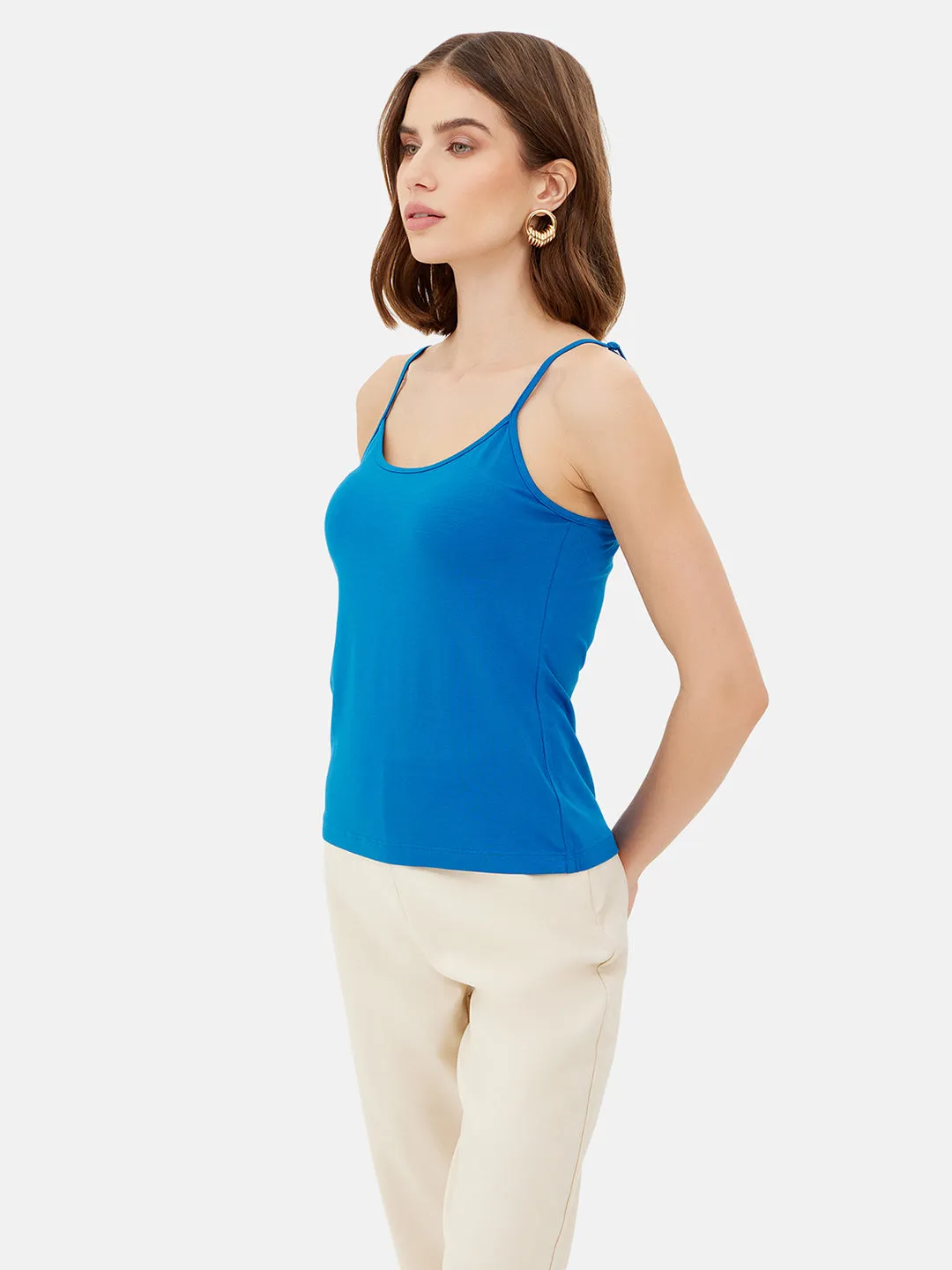 Basic Camisole With Adjustable Straps