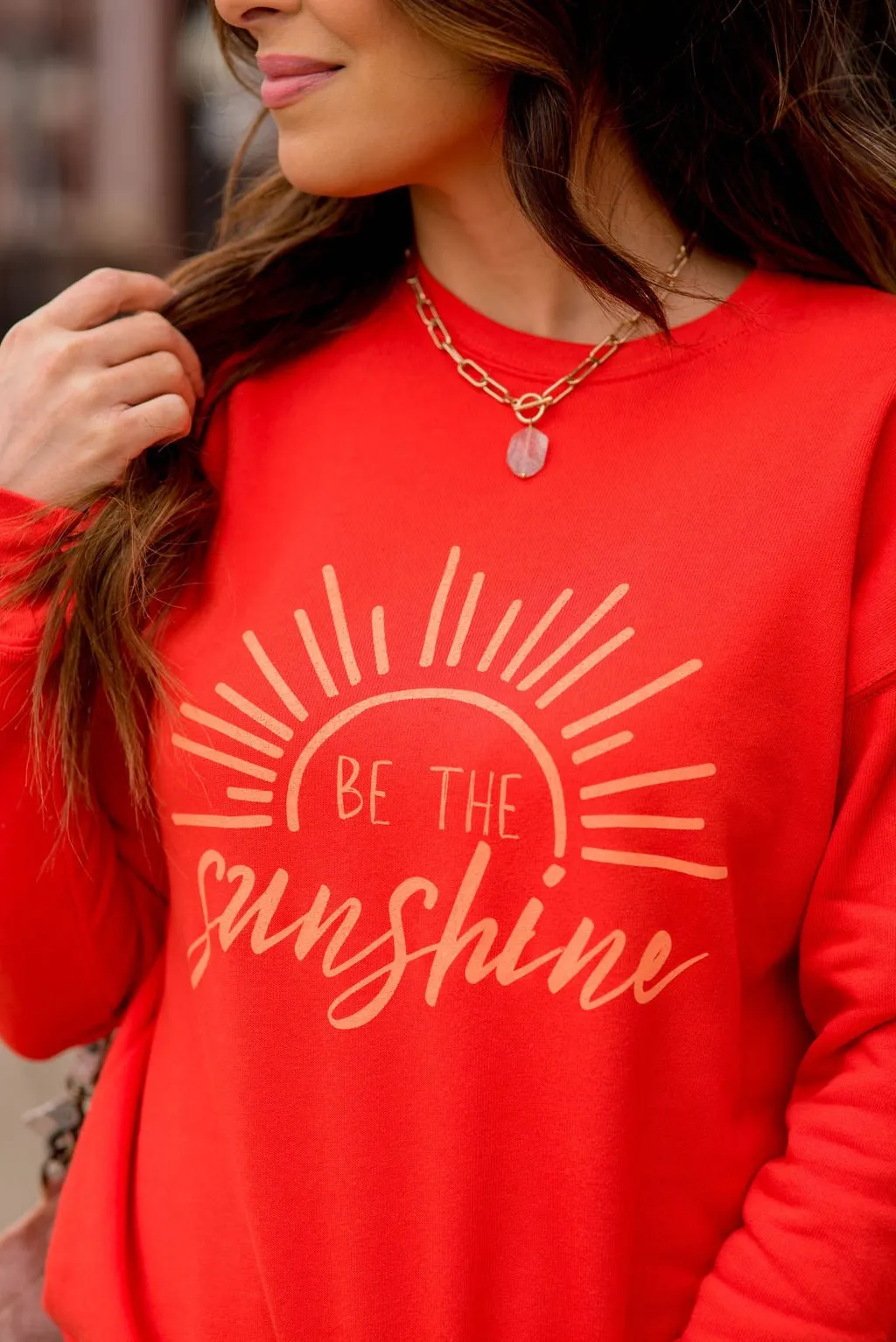 Be The Sunshine Graphic Crewneck