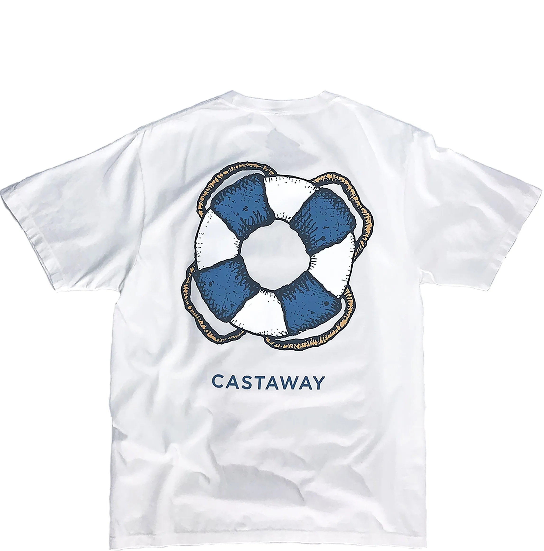 Beach Tee White Castaway