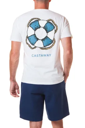 Beach Tee White Castaway