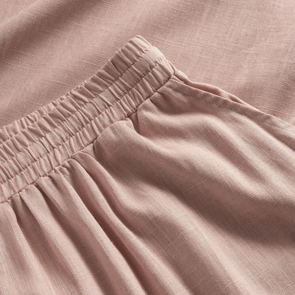 Beautiful Tara skirt in delicious linen quality / 100022 - Rose