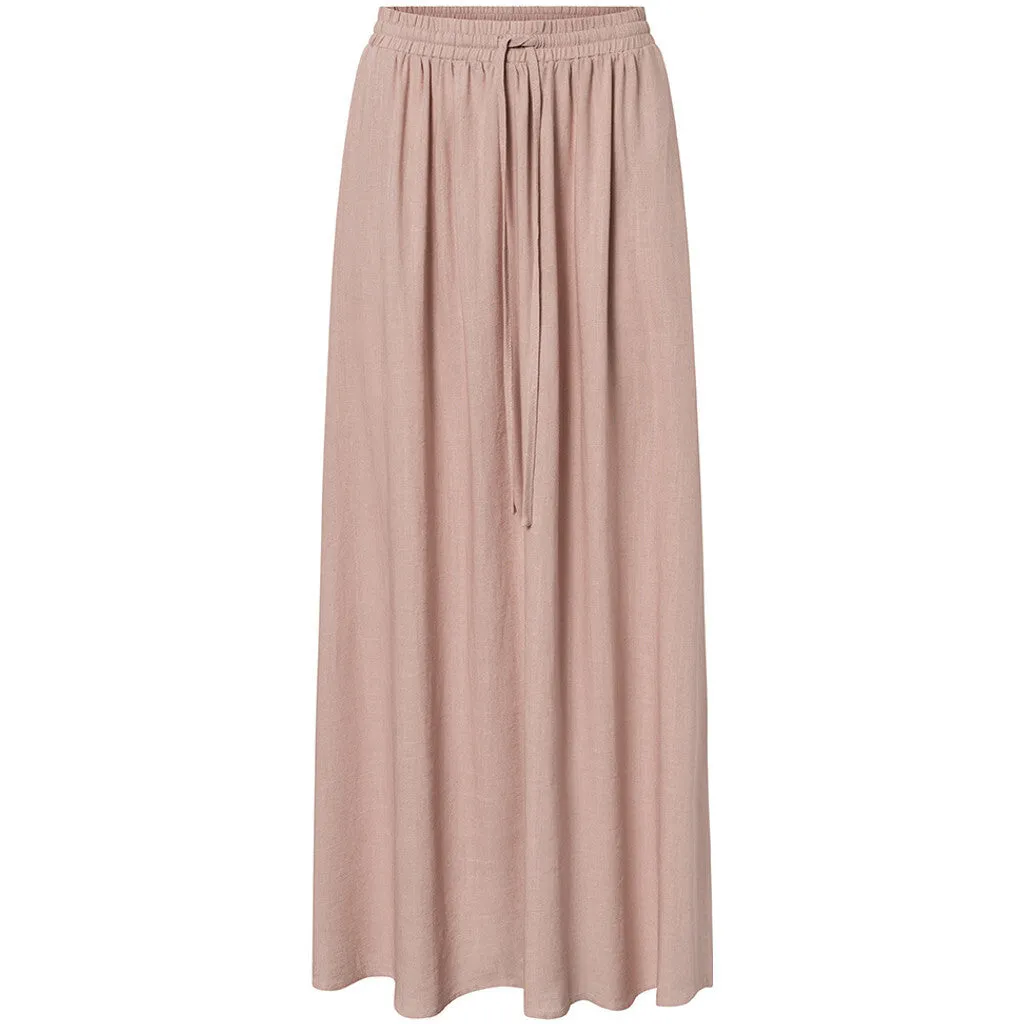 Beautiful Tara skirt in delicious linen quality / 100022 - Rose