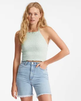 Billabong Feels Like Summer Tank Top - Mint To Be