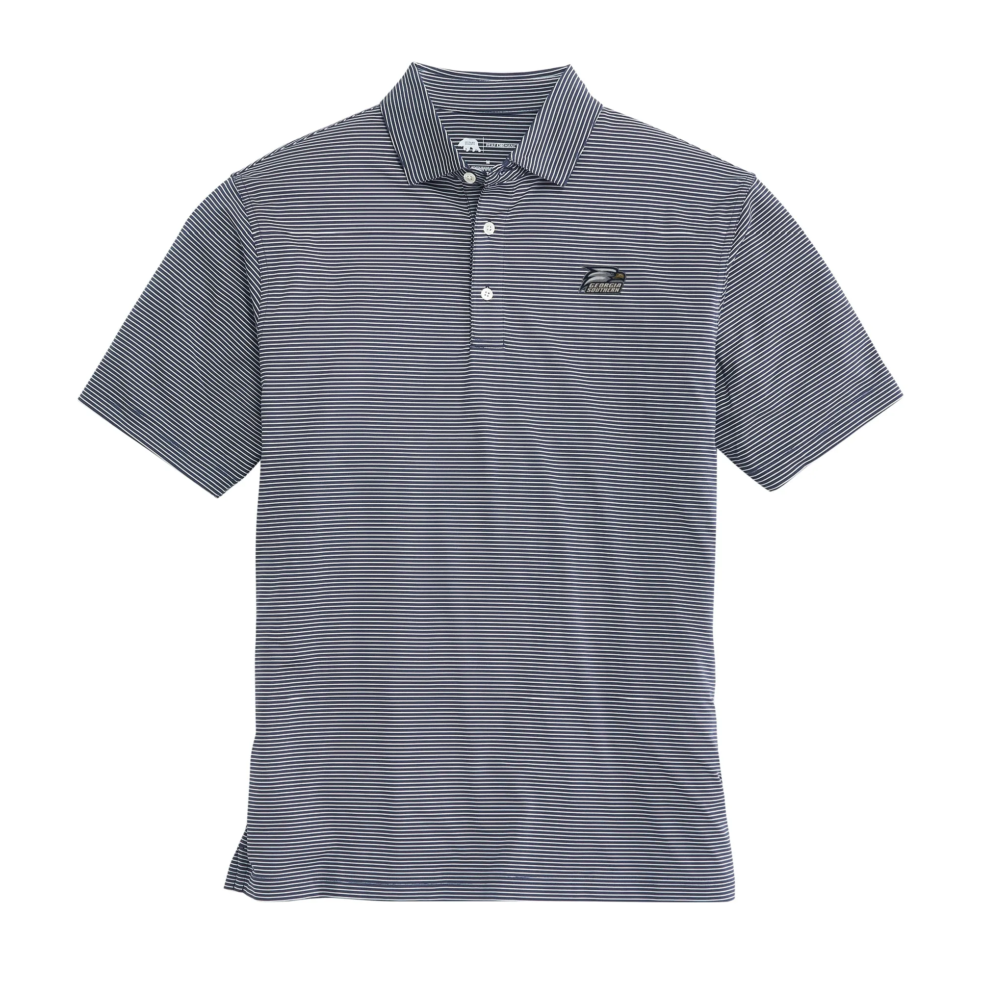 Birdie Stripe Georgia Southern Performance Polo