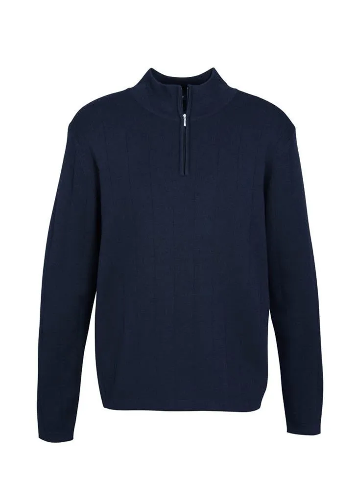 Biz Collection Mens 80/20 Wool-Rich Pullover (WP10310)