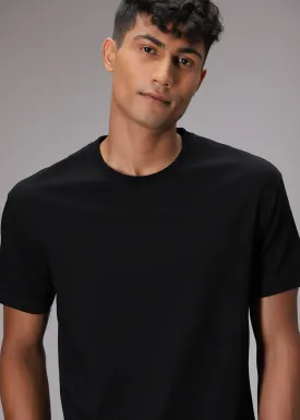 Black Regular Fit T-shirt