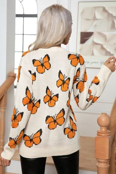 Bold & Butterfly Sweater