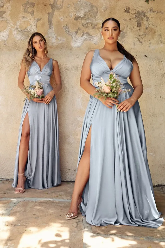 Brilliance | Satin A Line Dress | LaDivine 7469