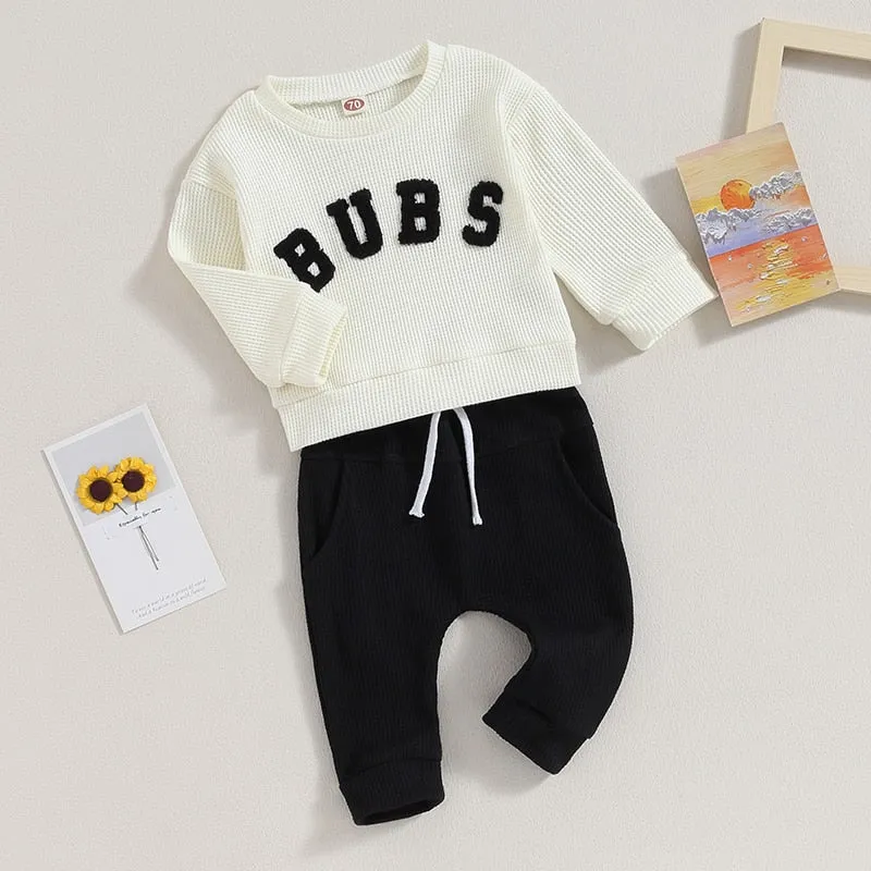 BUBS Waffle Knit Outfit