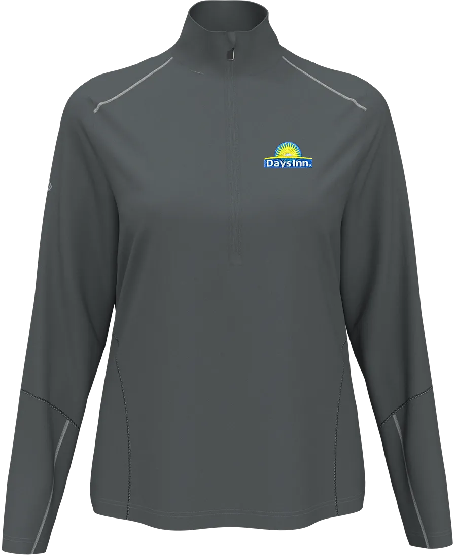 Callaway Ladies' 1/4 Zip Water Repellent Pullover